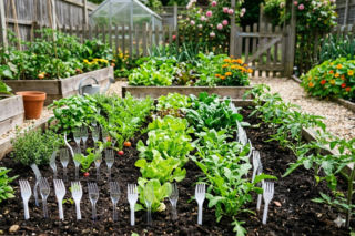 Plastikowe widelce w grządkach – czy to naprawdę działa? Sprawdzamy wady i zalety