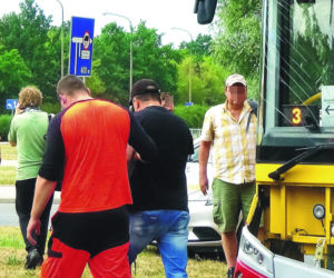 Kolejny wypadek autobusu Arrivy 