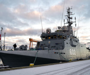 „Jaskółka” wychodzi na Bałtyk. Próby morskie niszczyciela min