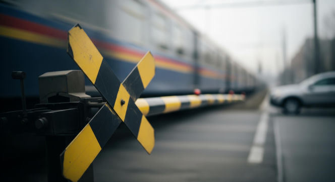 O krok od tragedii w Warszawie. Otwarte rogatki na przejeździe 