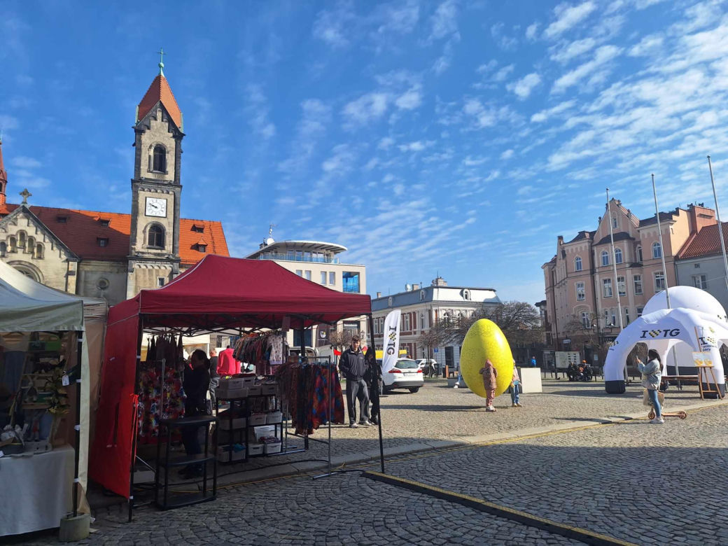 Jarmark wielkanocny w TarnowskIch Górach ZDJĘCIA