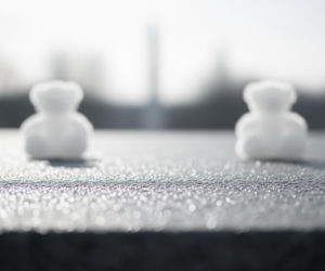 Grób Nikodema Mareckiego. Czego pilnują białe misie?