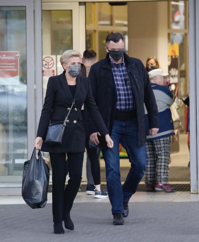 Agata Duda zadała szyku z polską torebką