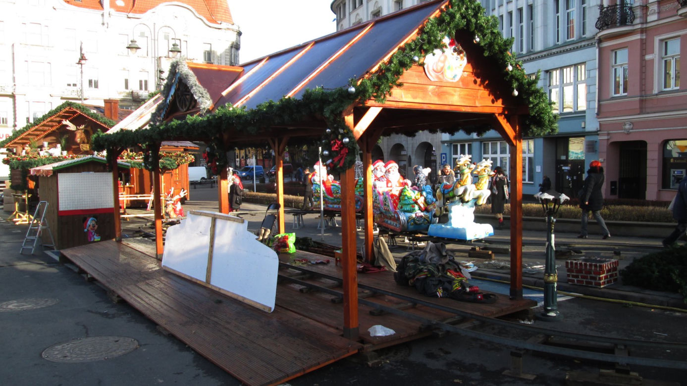 Bydgoski Jarmark Świąteczny 2019. Trwają ostatnie przygotowania! [ZDJĘCIA] 