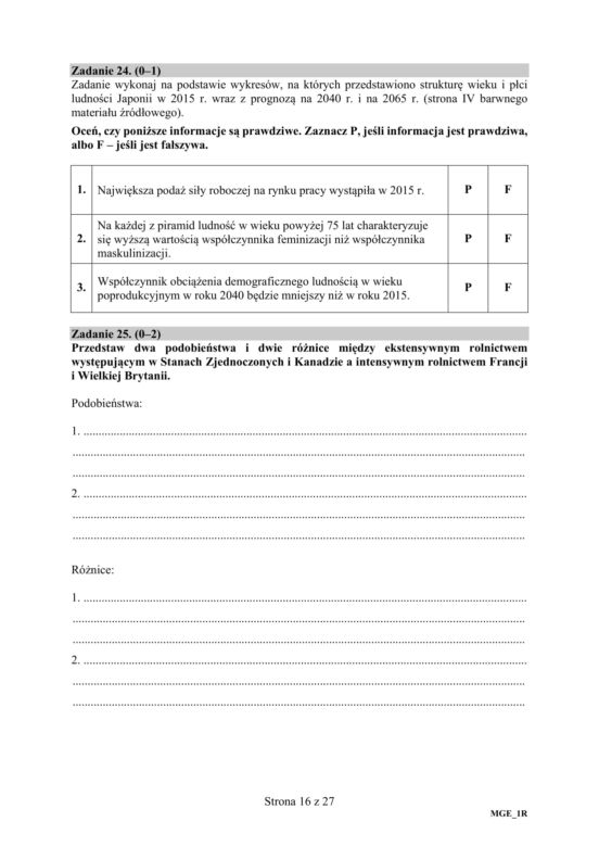 Matura 2020: Geografia. ARKUSZ CKE z geografii odpowiedzi z egzaminu 19.06.2020