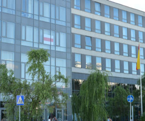 Flaga Białorusi na Ursynowie