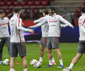 Trening reprezentacji Polski w Warszawie przed meczem z Albaną