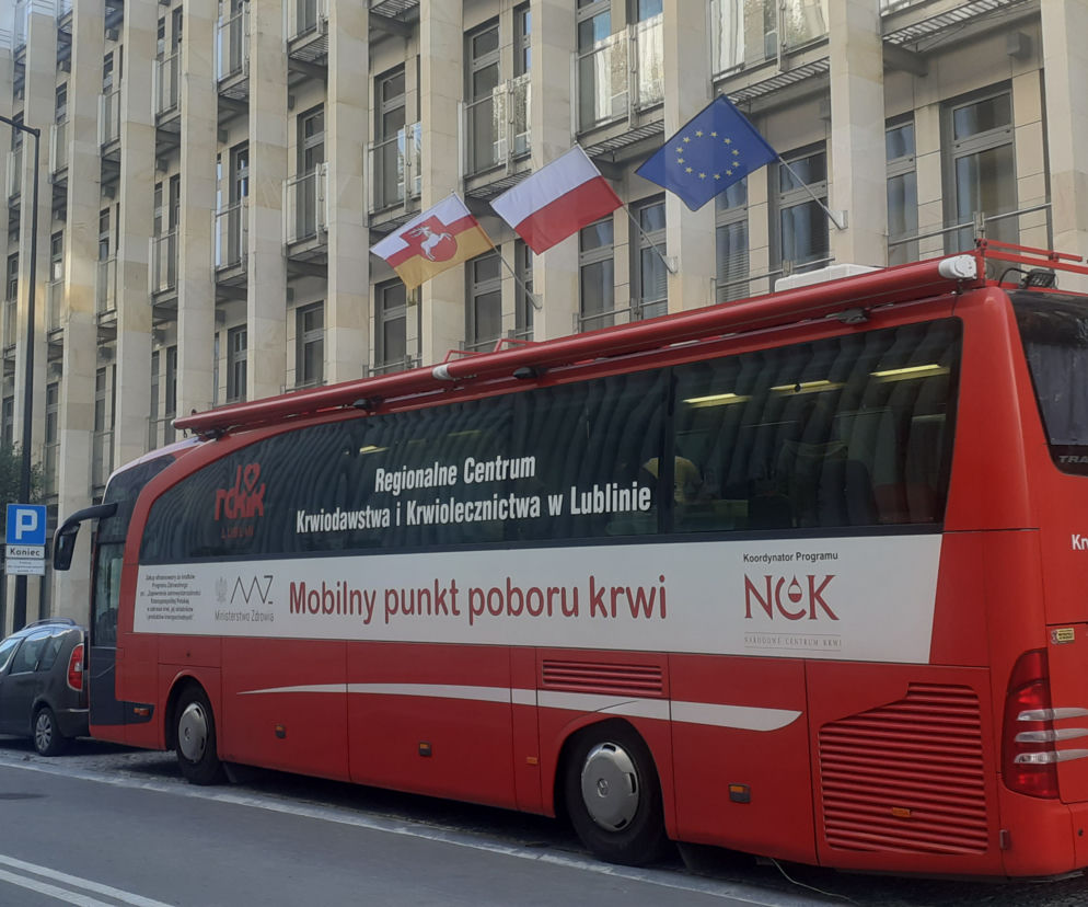 Marszałek i jego pracownicy podzielili się krwią