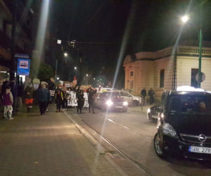 Protest kobiet w Sosnowcu 