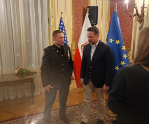 Wieczór NYPD Pulaski Association w Konsulacie Generalnym RP w Nowym Jorku