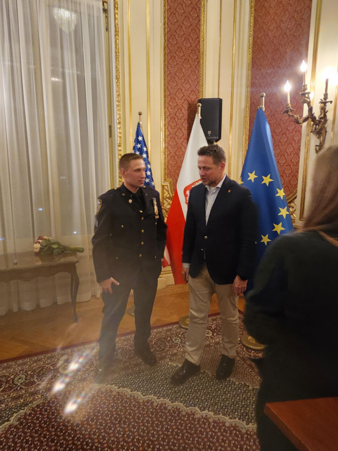 Wieczór NYPD Pulaski Association w Konsulacie Generalnym RP w Nowym Jorku
