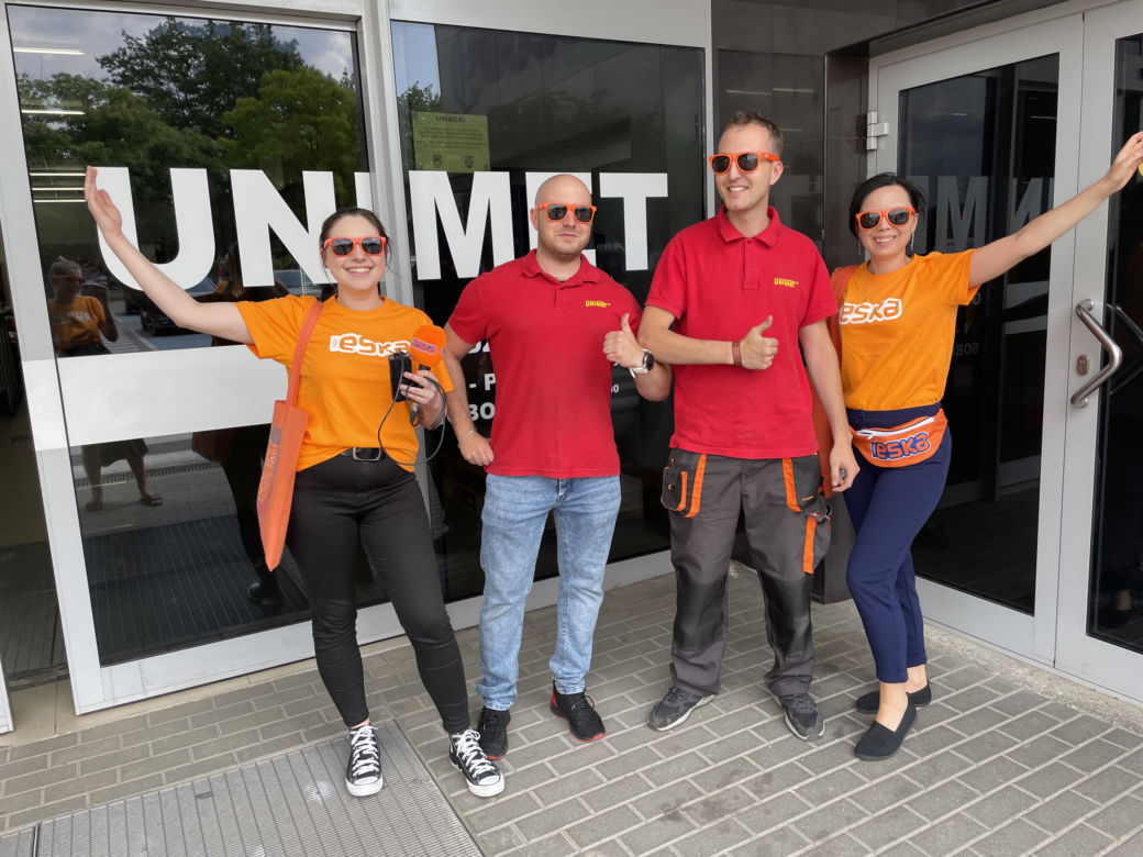 Eska Summer City w Rzeszowie. Spoktanie na parkingu Unimet