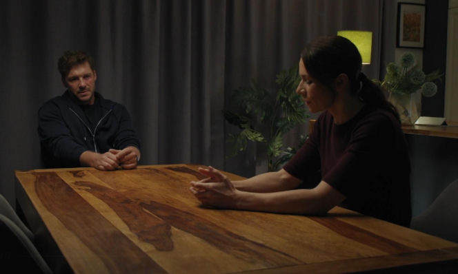 M jak miłość odc. 1923. Marcin (Mikołaj Roznerski), Martyna (Magdalena Turczeniewicz)