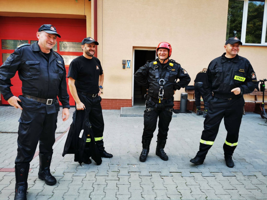  Strażacy wylewali swoje żale