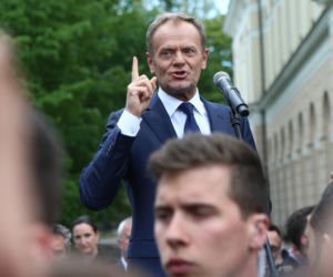 Donald Tusk, 2019r.