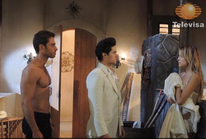 Prawdziwe uczucie (Amores Verdaderos) odc. 124. Nikki (Eiza Gonzalez), Francisco Guzman (Sebastian Rulli), Roy (Eleazar Gomez)