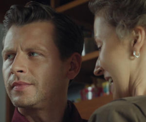 M jak miłość odc. 1910. Natalka (Dominika Suchecka), Adam Karski (Patryk Szwichtenberg)