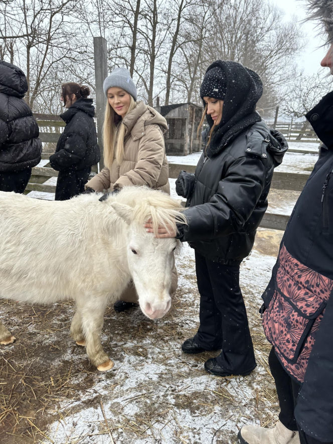 Joanna Krupa odwiedza schronisko dla zwierząt