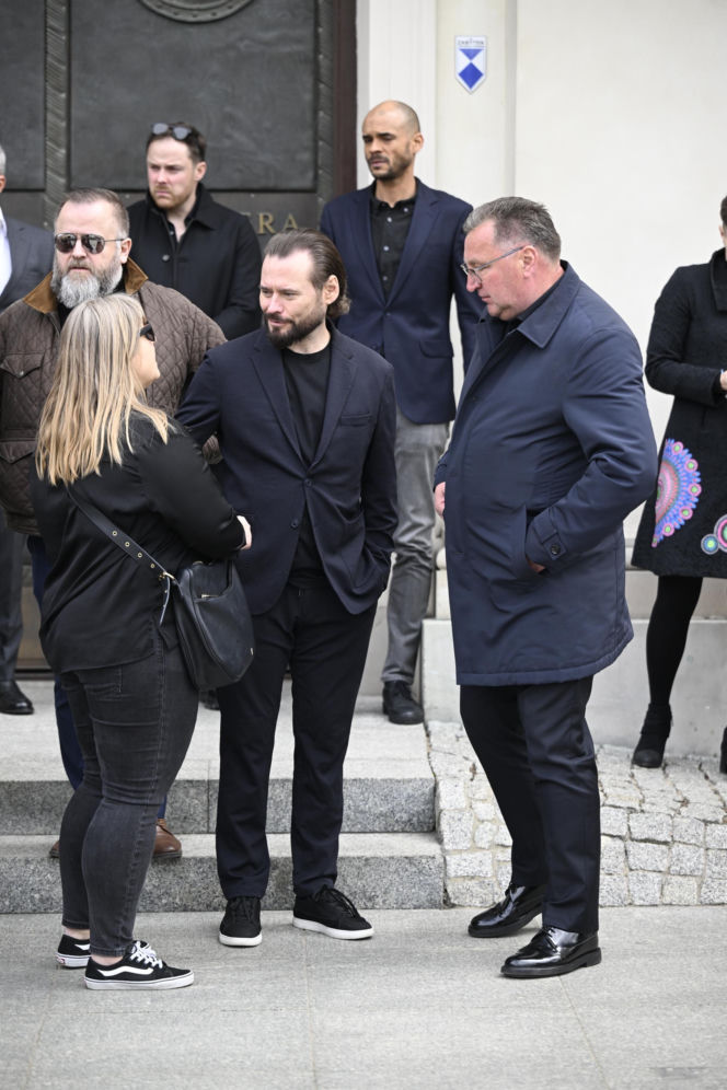 Gwiazdy na pogrzebie Jacka Magiery