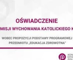 Biskupi krytycznie o podstawie programowej edukacji zdrowotnej