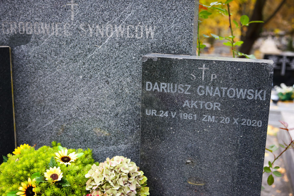 Tak wygląda grób Dariusza Gnatowskiego "Boczka"