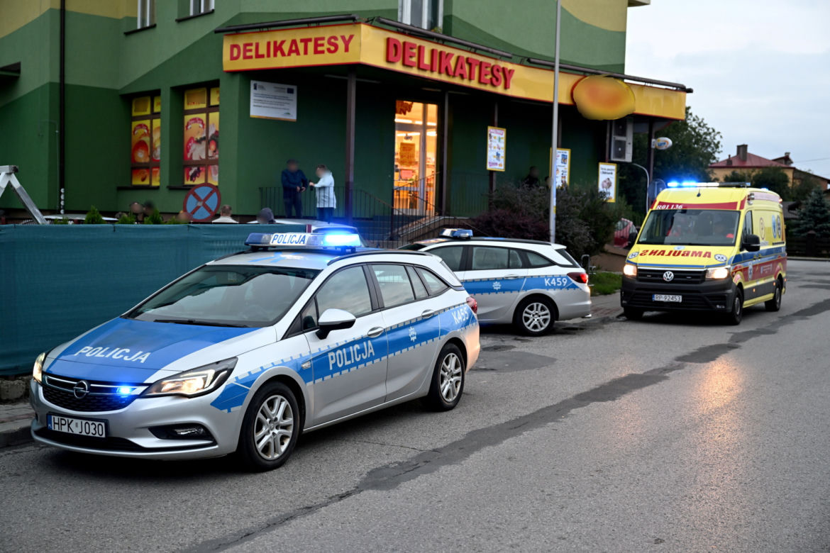 Śmierć mężczyzny podczas policyjnej interwencji w Radymnie