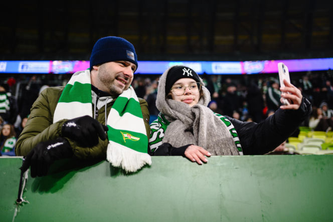 Lechia Gdańsk - Cracovia, zdjęcia kibiców z meczu 20. kolejki PKO BP Ekstraklasy