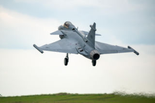 Pierwszy zbudowany w Brazylii myśliwiec Gripen E