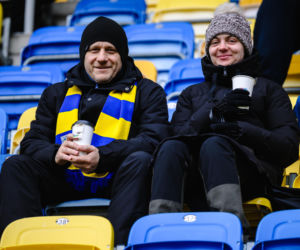 Arka Gdynia - GKS Katowice: Zdjęcia kibiców z meczu 22. kolejki PKO BP Ekstraklasy