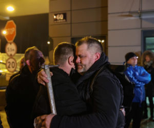 Górnicy PG Silesia wyjechali na powierzchnię po zakończeniu podziemnego protestu