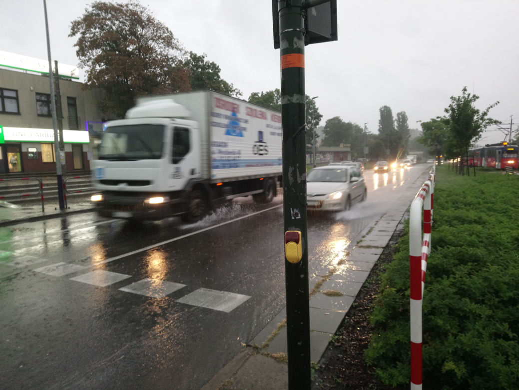 Potężna burza przeszła nad Krakowem