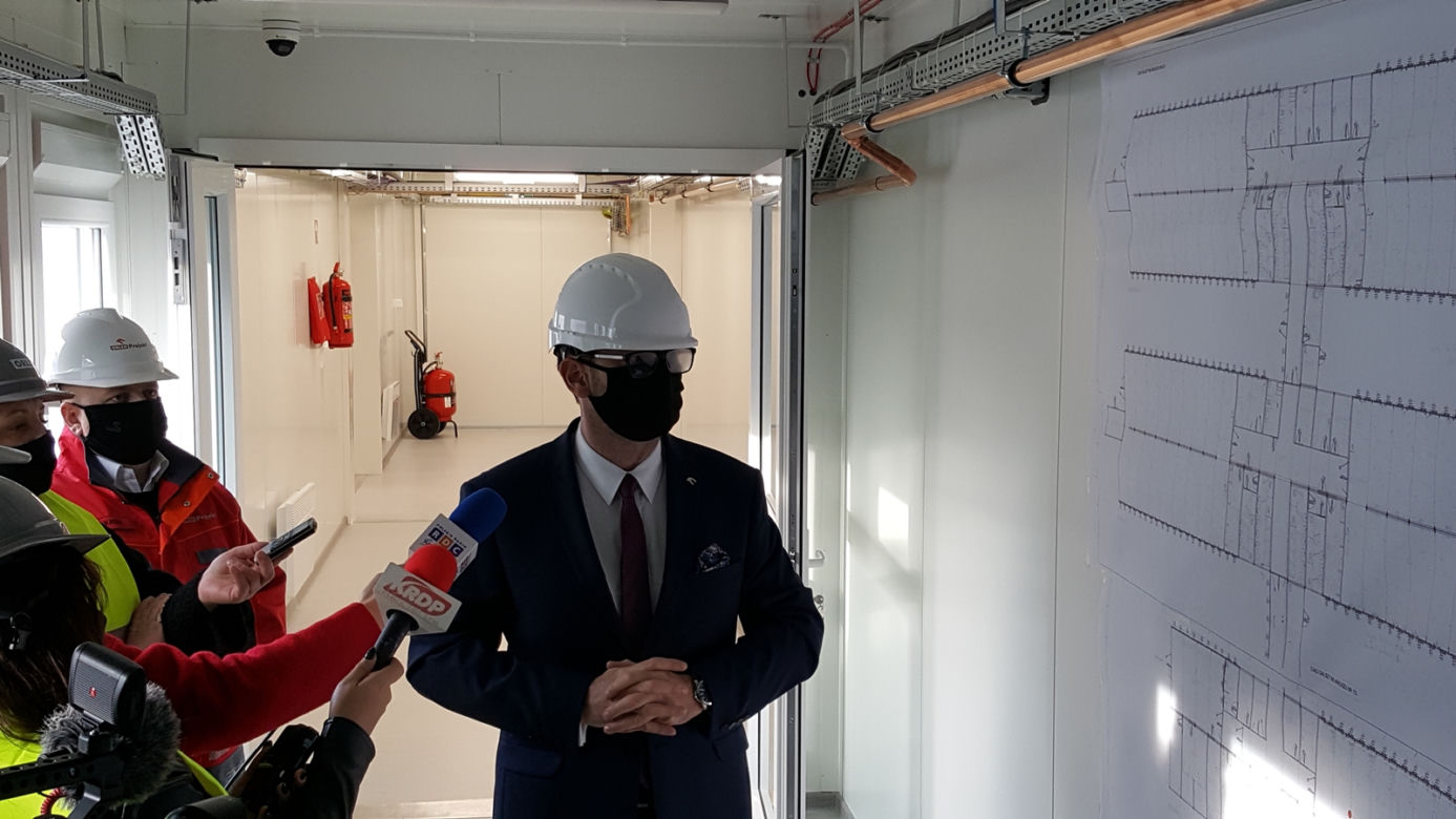 Szpital tymczasowy w Płocku