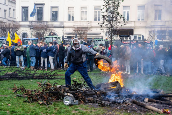 Protesty rolników w Europie