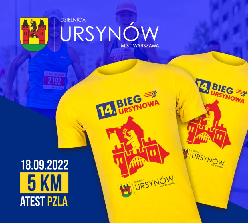 Bieg Ursynowa - koszulki