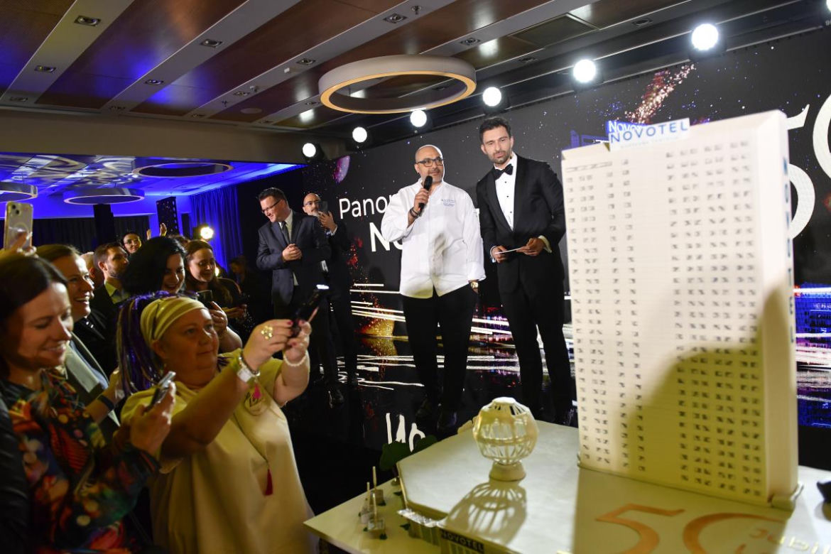 Gala 50-lecia hotelu Novotel Warszawa Centrum