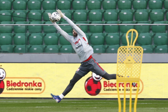 Trening reprezentacji Polski w Warszawie
