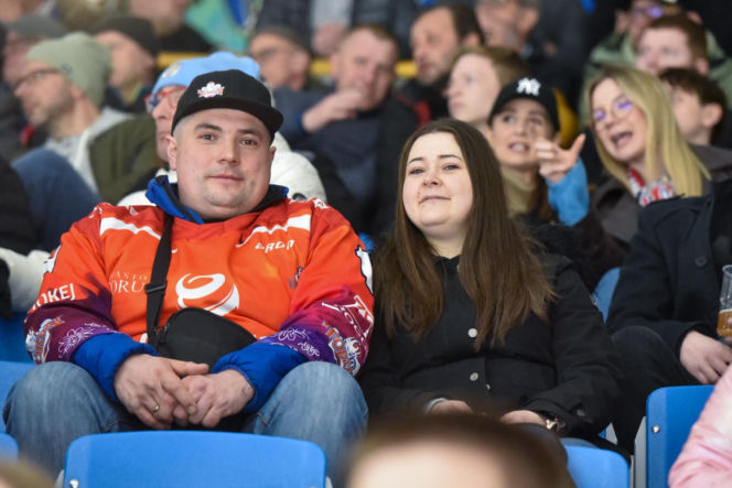 KH Energa Toruń - Unia Oświęcim 4:1, zdjęcia kibiców i zawodników z meczu nr 6