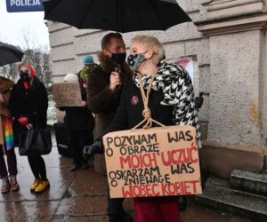 Szczecin: Przesłuchanie organizatorki strajku kobiet