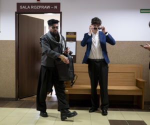 Krzysztof Rutkowski, Aleksander Zych i Natasha Zych w sądzie. Chodzi o alimenty