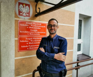 Dzielnicowy z Białegostoku stworzył dzieciom podwodny świat [ZDJĘCIA]