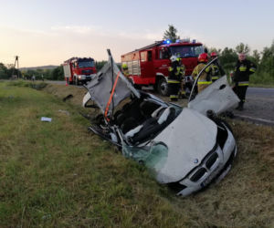 Wypadek w Olszynach