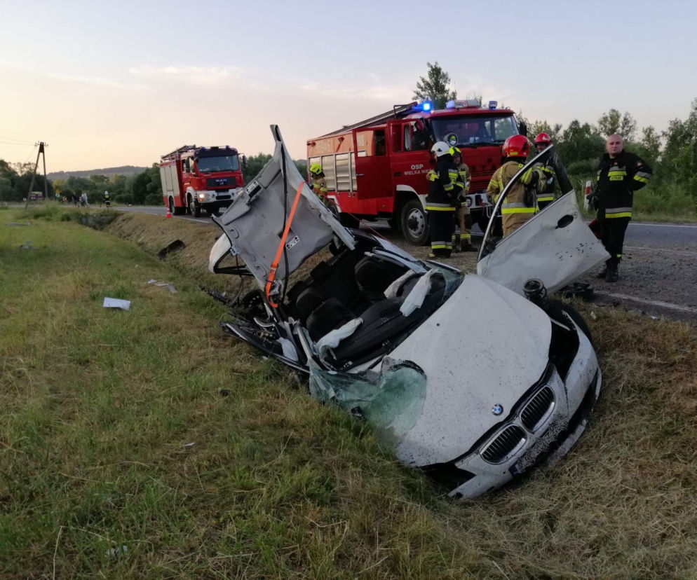 Wypadek w Olszynach
