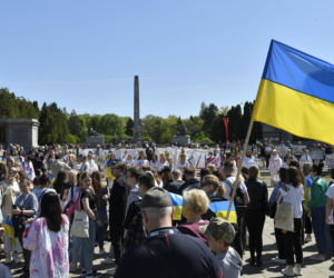 Dzień Zwycięstwa przy Mauzoleum Żołnierzy Radzieckich