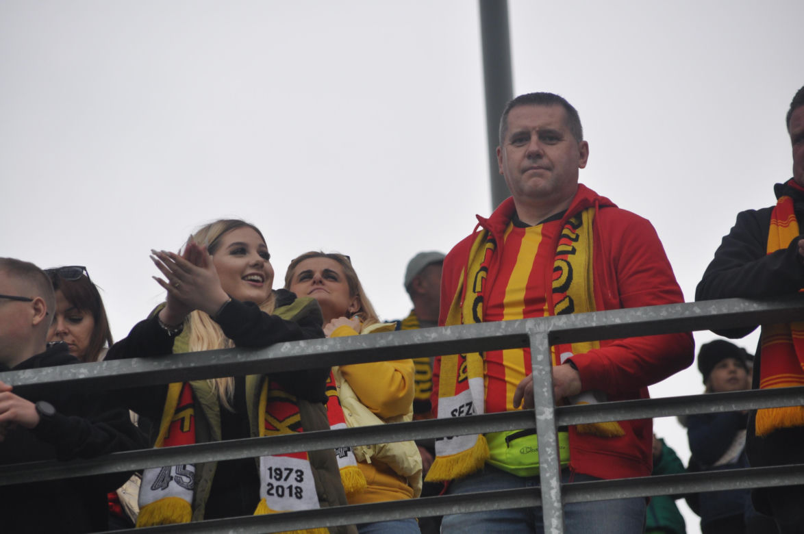 Tak dopingowali kibice na meczu Korona Kielce - Radomiak Radom