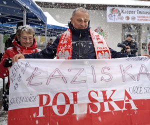 Powitanie Kacpra Tomasiaka w Bystrej 18.02.2026