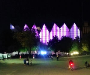Wyjątkowa iluminacja Filharmonii w Szczecinie