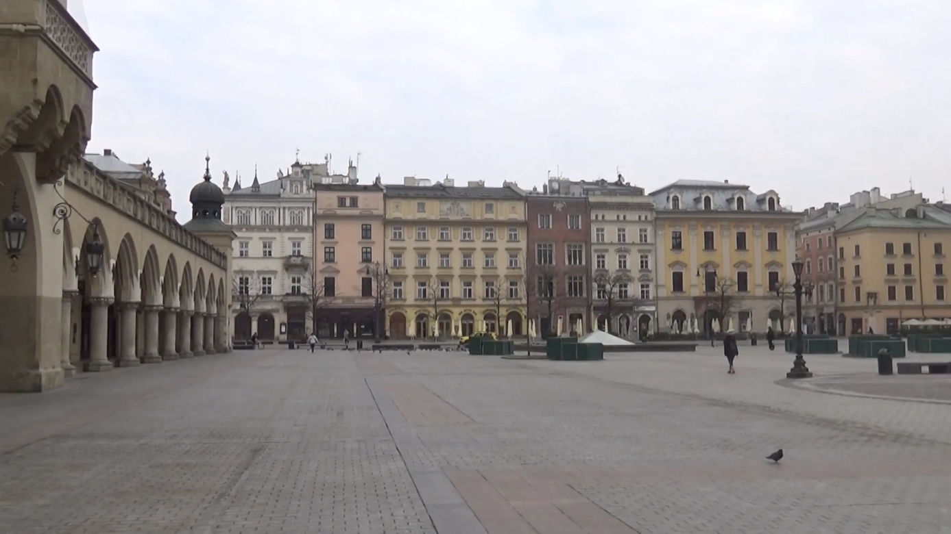 Polskie miasta widmo w trakcie pandemii koronawirusa