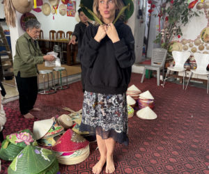 Patrycja Markowska z mężem w Wietnamie