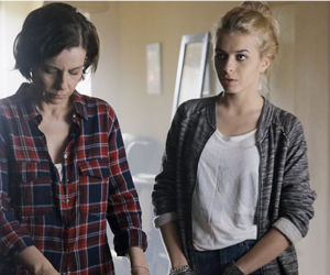 Krew z krwi 2 sezon. Natalia (Małgorzata Kozłowska), Carmen (Agata Kulesza)
