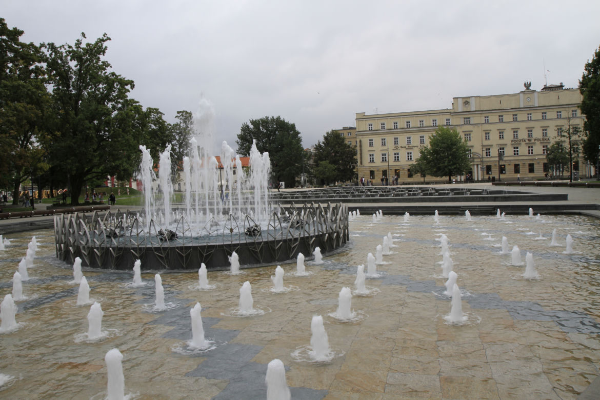 Pochmurne centrum Lublina